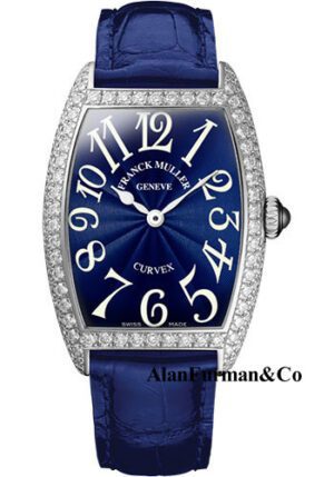 Franck Muller 18K WG Model 1752 QZ D OG BLUE