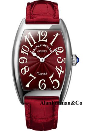 Franck Muller 18K WG Model 1752 QZ OG RED