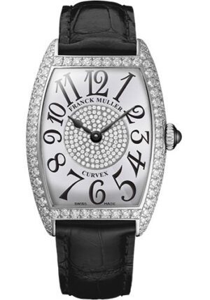 Franck Muller Platinum Model 7502 QZ D 1P PT WHITE BLACK