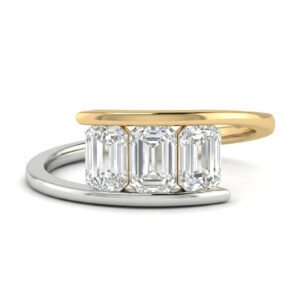 Belladonna Ring in 14K White/Yellow Gold (AFC-RDIAL2494)