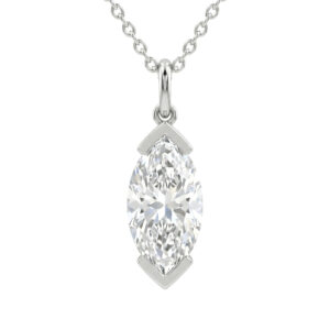 Amore Radioso Necklace in 14K White Gold (AFC-PDIAL660)