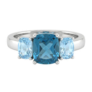 London and Sky Blue Topaz Ring (AFC-GR759NVWLBSB)