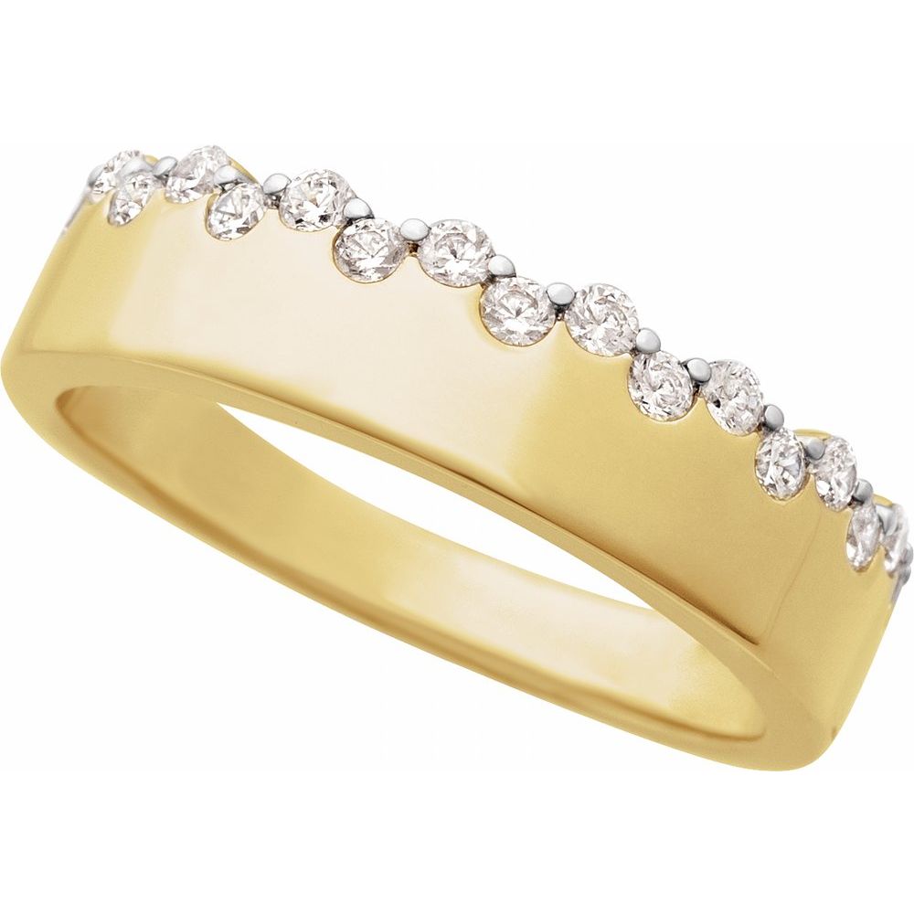 Seraphina Diamond-Edged Band (AFC-689207:600:P)