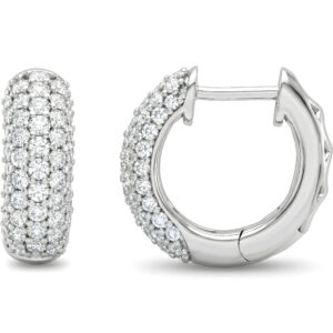 Celeste Pavé Hoop Earrings (AFC-689473:LG601:P)